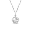 Lustrous Seashell Kids / Children's / Girls Pendant/Necklace - Sterling Silver