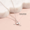 Locked Heart Kids / Children's / Girls Pendant/Necklace - Sterling Silver