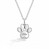 My Best Friends Paw Kids / Children's / Girls Pendant/Necklace - Sterling Silver
