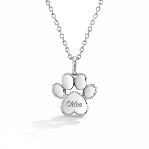 My Best Friends Paw Girls Pendant