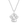 My Best Friends Paw Kids / Children's / Girls Pendant/Necklace - Sterling Silver