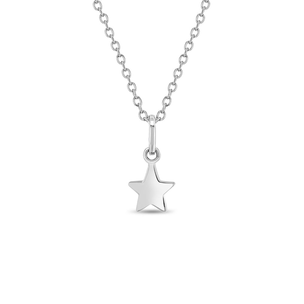 Delicate Star Kids / Children's / Girls Pendant/Necklace - Sterling Silver