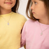 A Piece of Me Engravable Kids / Girls Pendant/Necklace - Sterling Silver