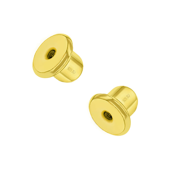Gold Plated Replacement Screw Backs