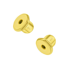 14k Gold Over Sterling Silver Earring Screw Backs Only Fits In Season Jewelry for Girls