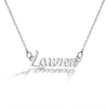 Bliss Custom Name Kids / Children's Necklace - Sterling Silver
