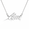 Wisk Custom Name Kids / Children's Necklace - Sterling Silver