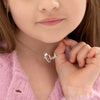 Princess Custom Name Kids / Children's Necklace - Sterling Silver