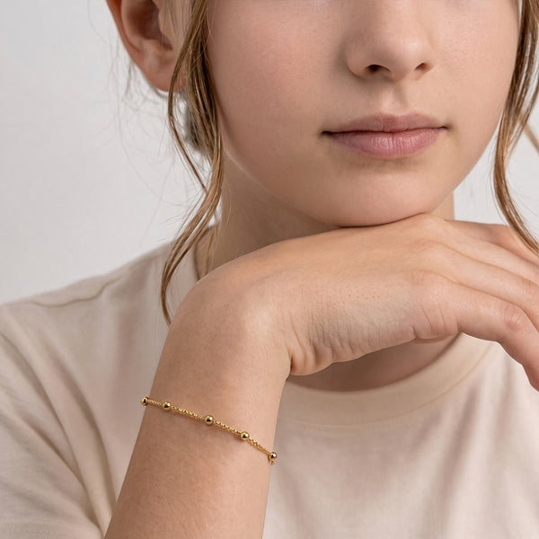 2mm Satellite Teen's Bracelet