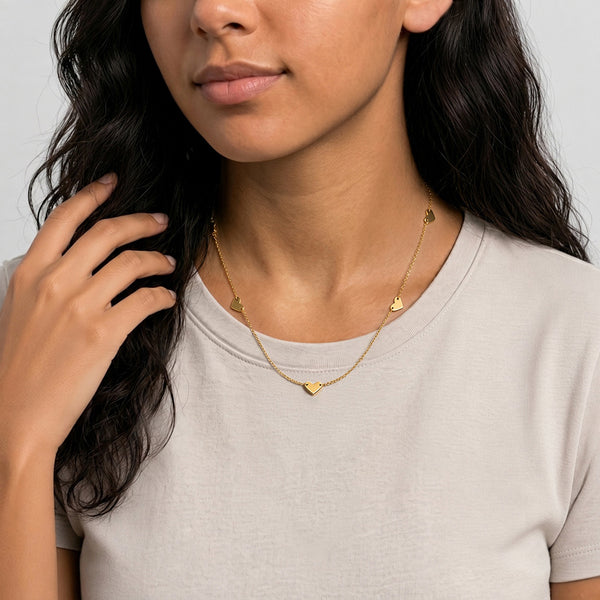 Heart Chain Teen's Necklace