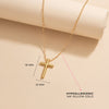 14k Gold Thin Tube Cross Kids / Children's / Girls Pendant/Necklace