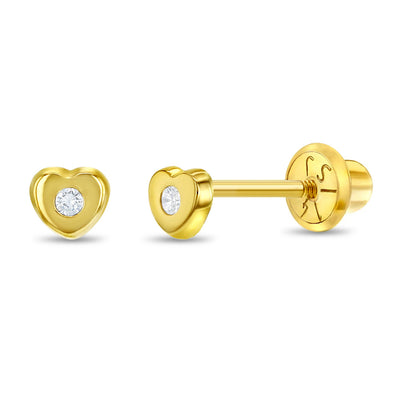 Greatest Gift 18K Gold Kids' Earrings - Clear/Gold – 18K Gold Plated  Sterling Silver – BaubleBar