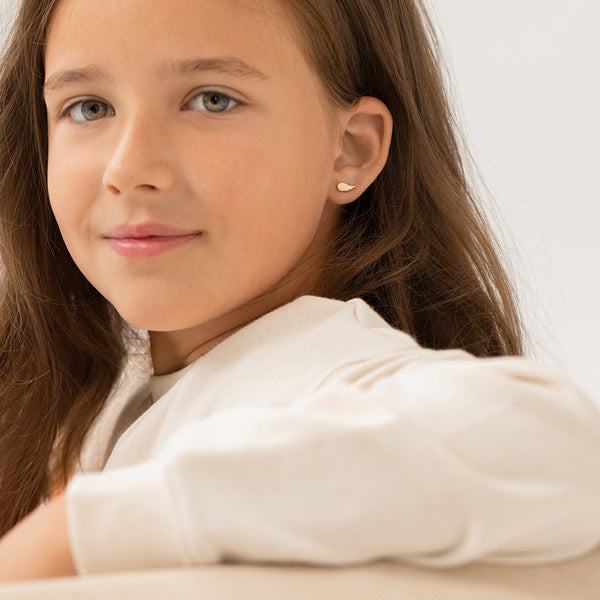 14k Angel Wings Children's Earrings