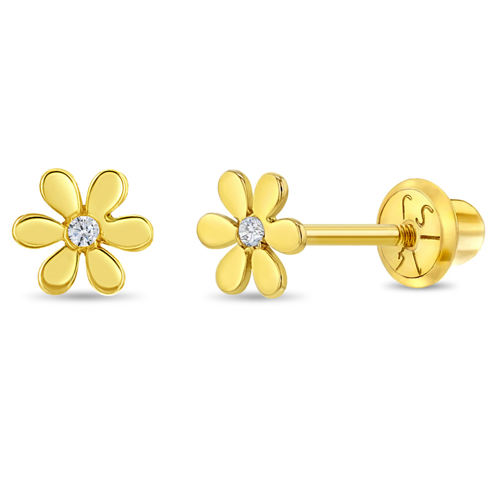 Tiny Little Flower Stud Earrings