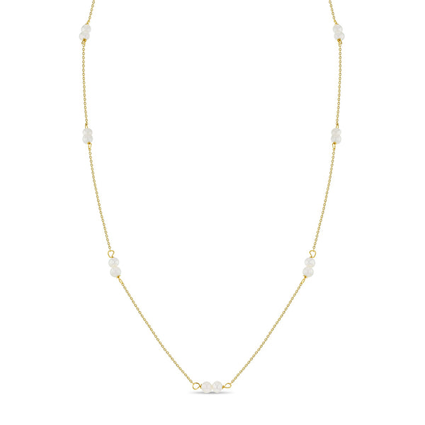 Tiny Pearls Layering Women's Necklace