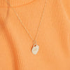 14k Gold Engravable Heart Tag ID Kids / Teen Pendant/Necklace