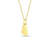 14k Gold Polished Tilted Heart Kids / Children's / Girls Pendant/Necklace