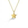 14k Gold Polished Star Kids / Children's / Girls Pendant
