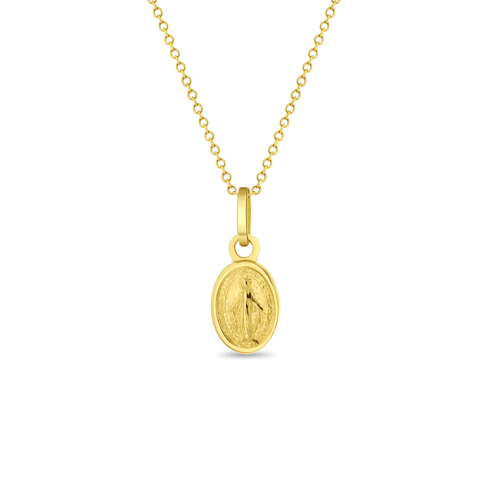 Lourdes Miraculous Mary Necklace