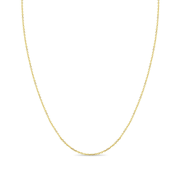 14k Classic 1mm Link Children's Necklace