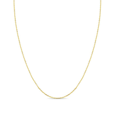 18k Gold Classic 1mm Link 12